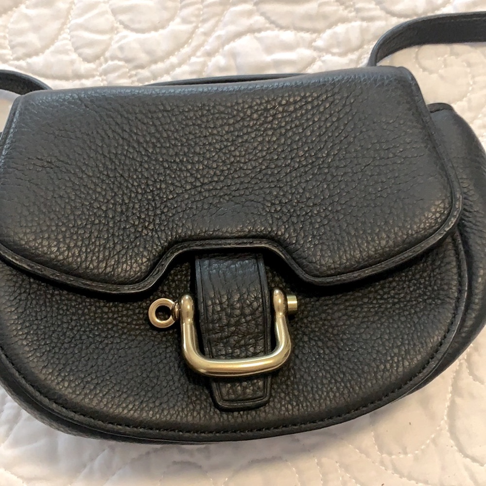 J. Crew black crossbody bag